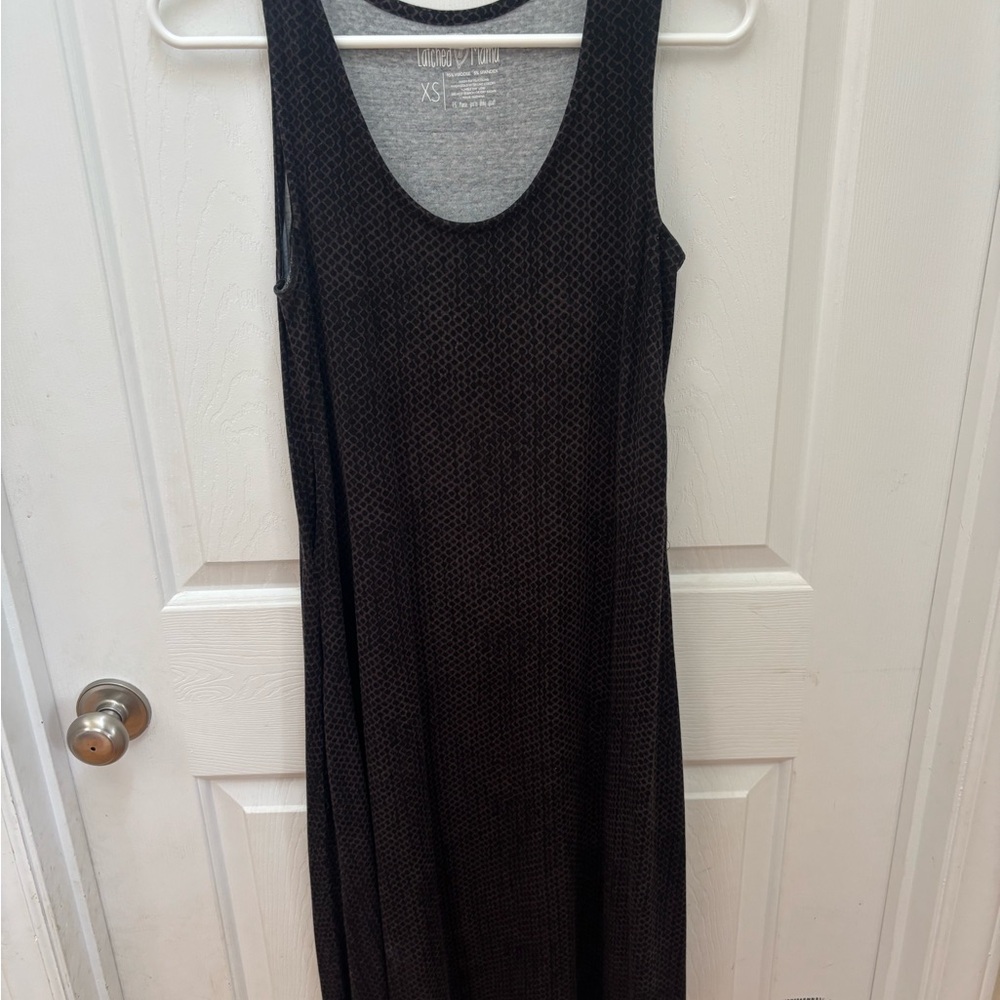 Latched Mama Black/Brown Dress